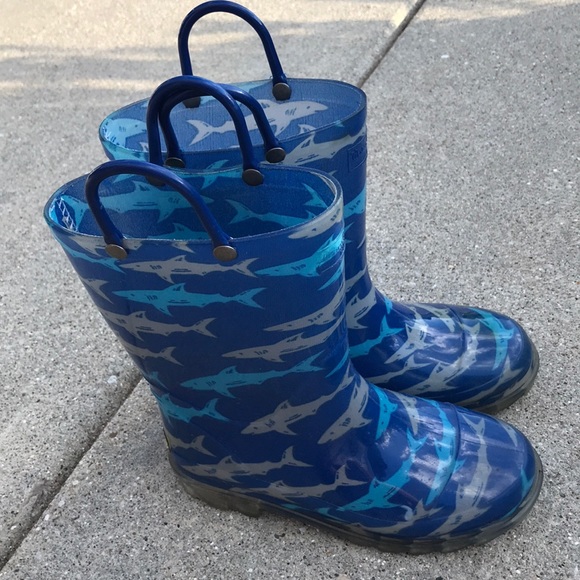 rain boots with lights